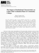 Thumbnail The Impact of Institutional Characteristics on Latino Male.. Thumbnail The Impact of Institutional Characteristics on Latino Male..