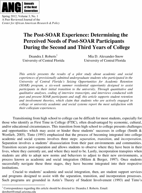 Product picture The Post-SOAR Experience